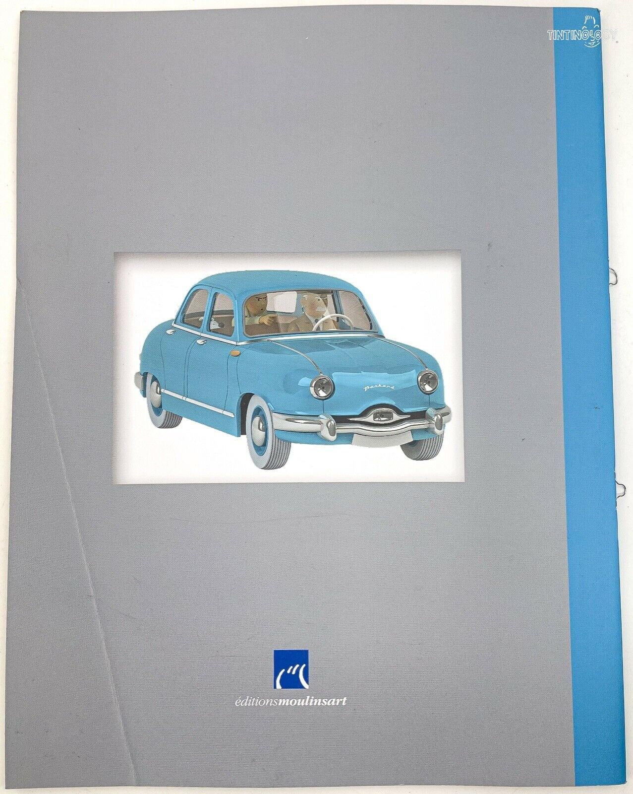 HACHETTE Tintin Car 1/24 #30 Panhard Dana Z: Red Sea Sharks Model Voiture Figure