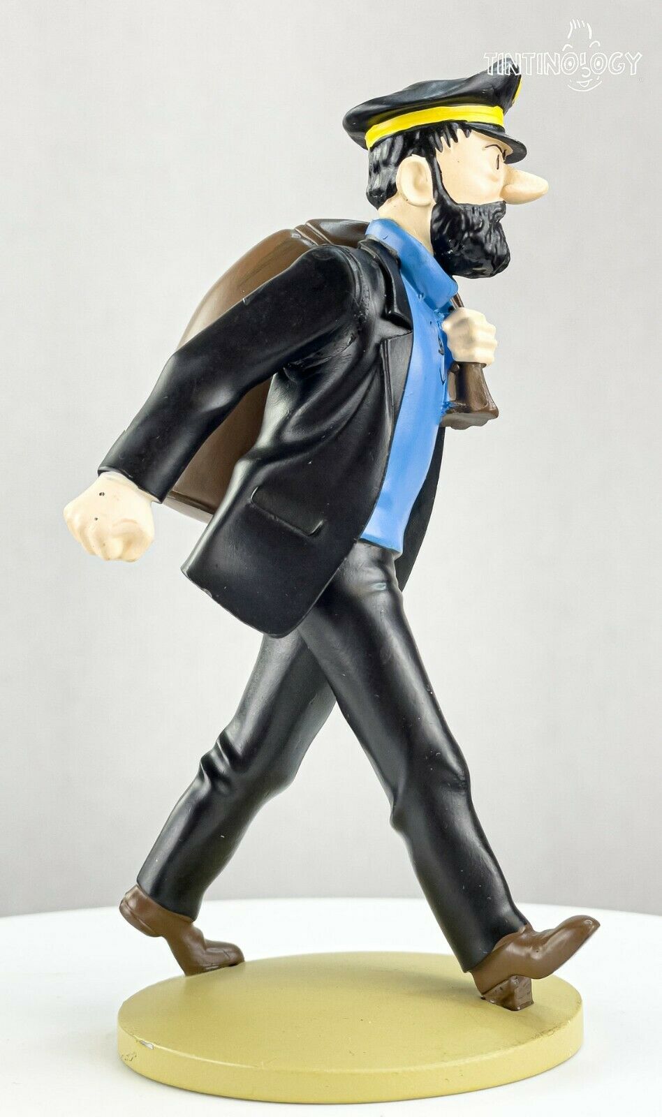 Tintin Figurines Officielle # 13 Haddock En Route Herge model Moulinsart Figure