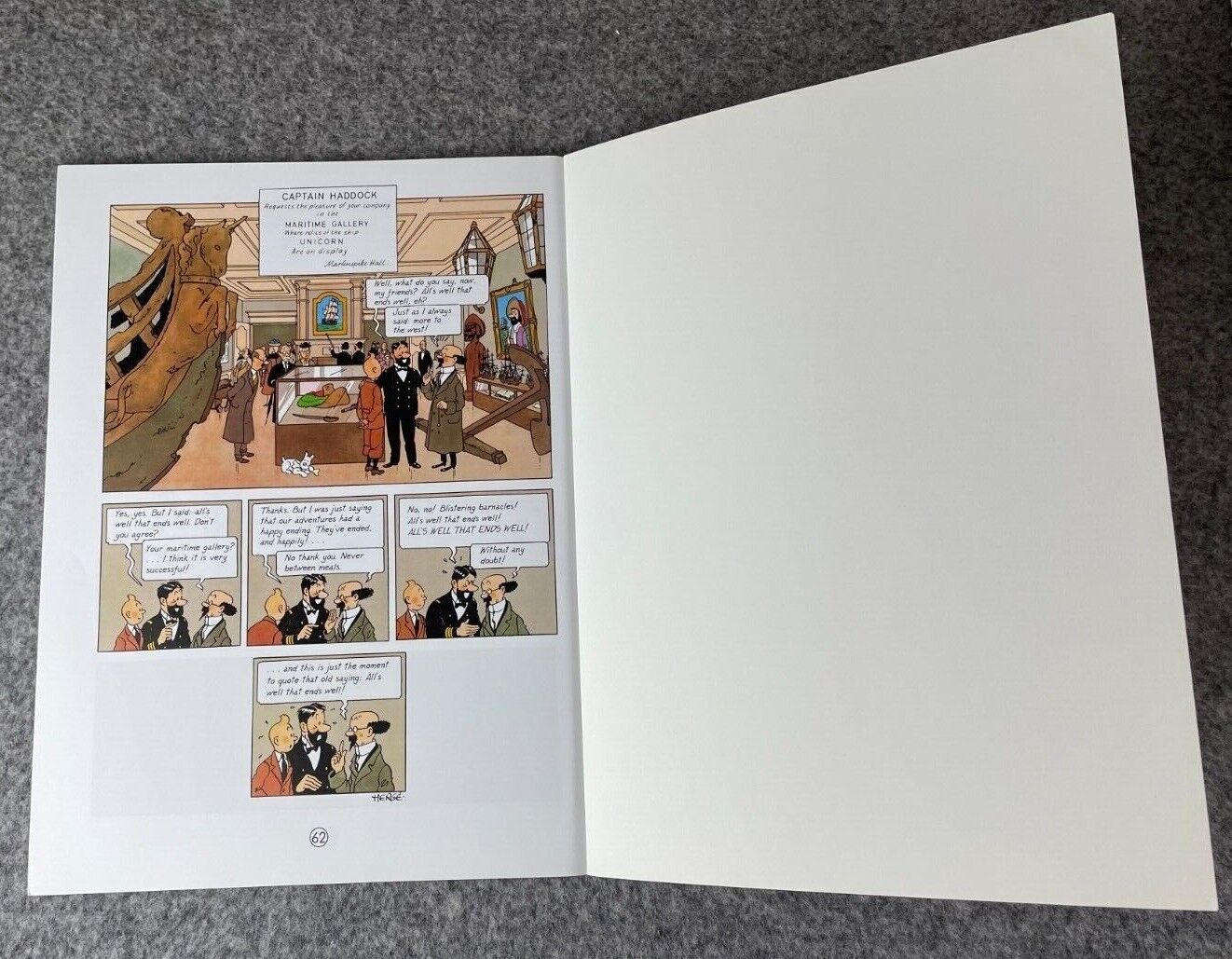 Red Rackham's Treasure Tintin Book Egmont UK Paperback Edition