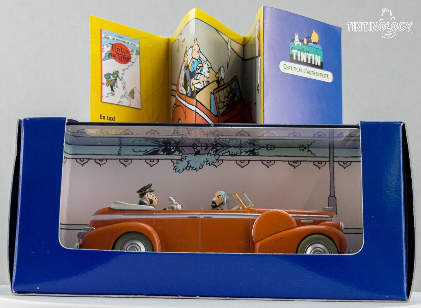 ATLAS TINTIN CAR # 15 Cadillac Fleetwood - Tibet Herge model car 1/43 Scale