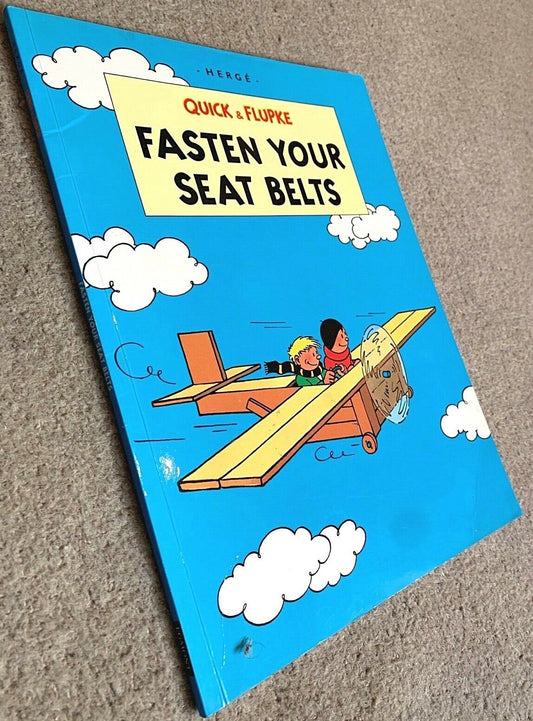 Quick & Flupke Fasten Your Seat Belts 2009 Mammoth/Egmont UK Paperback