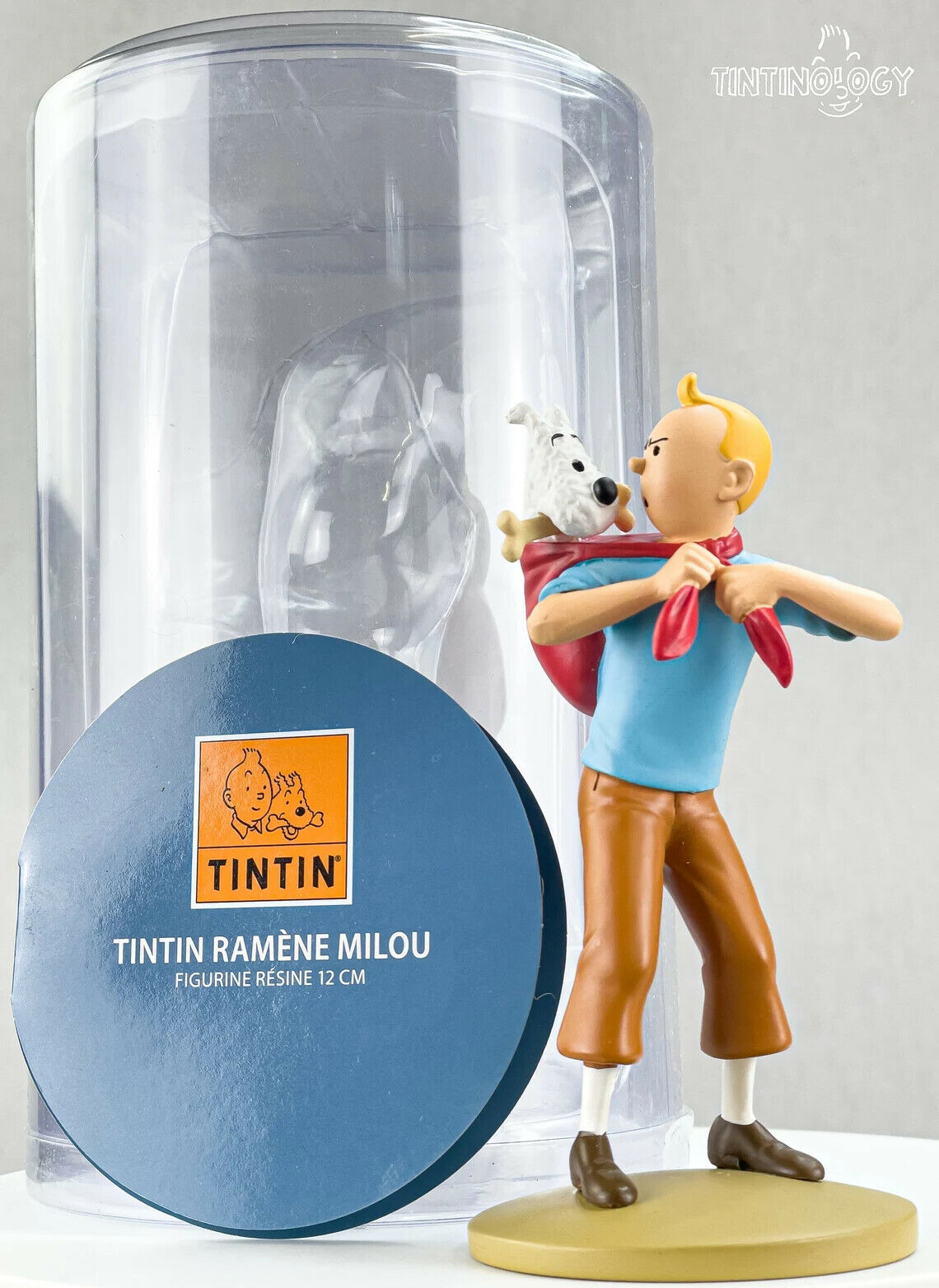 Tintin Figurine Moulinsart 42194: Tintin Carrying Snowy 12cm Herge Officielle Figure 39