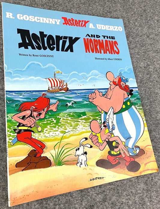 Asterix & Normans - 2000s Orion/Sphere UK Edition Paperback Book EO Uderzo