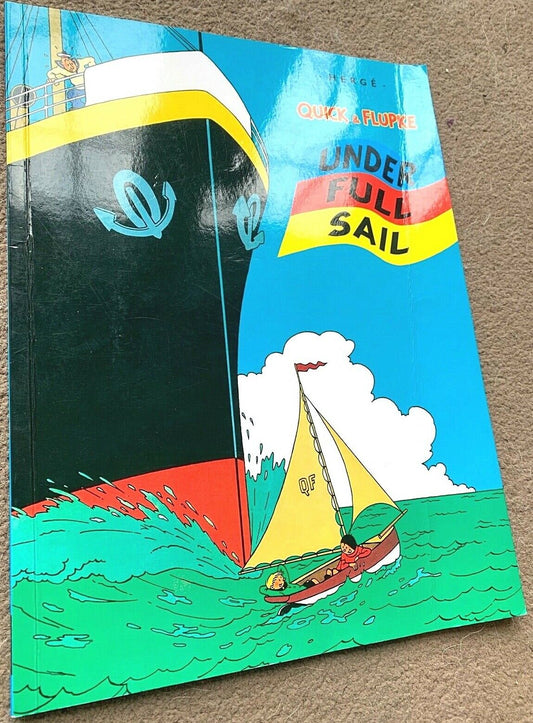 Quick & Flupke Under Full Sail 2009 Mammoth/Egmont UK Paperback