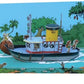 Marsupilami Diorama 3D A Monter The Boat - Dupis, Dargaud-Lomard 2018 Edition