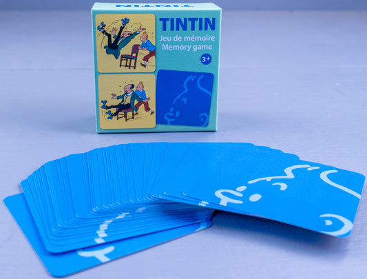 Tintin Moulinsart Memory Game Playing Cards: Actions Cards