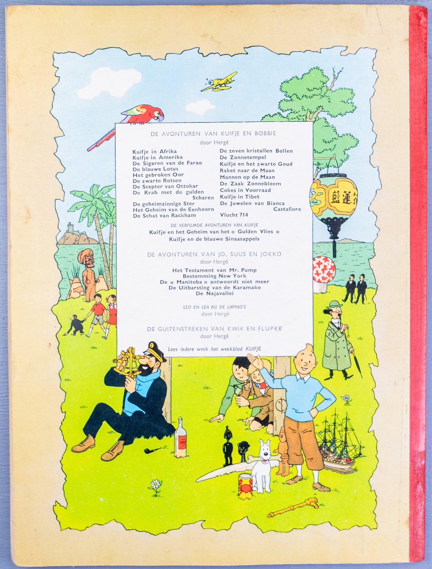 Kuifje: Sigaren Van De Farao 1968 Early Dutch Paperback Edition Casterman Tintin by Herge