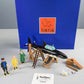 Pixi Statuette Tintin 46901 "Shark Submarine: Scene Prestige" 1997 Metal Figurines RARE