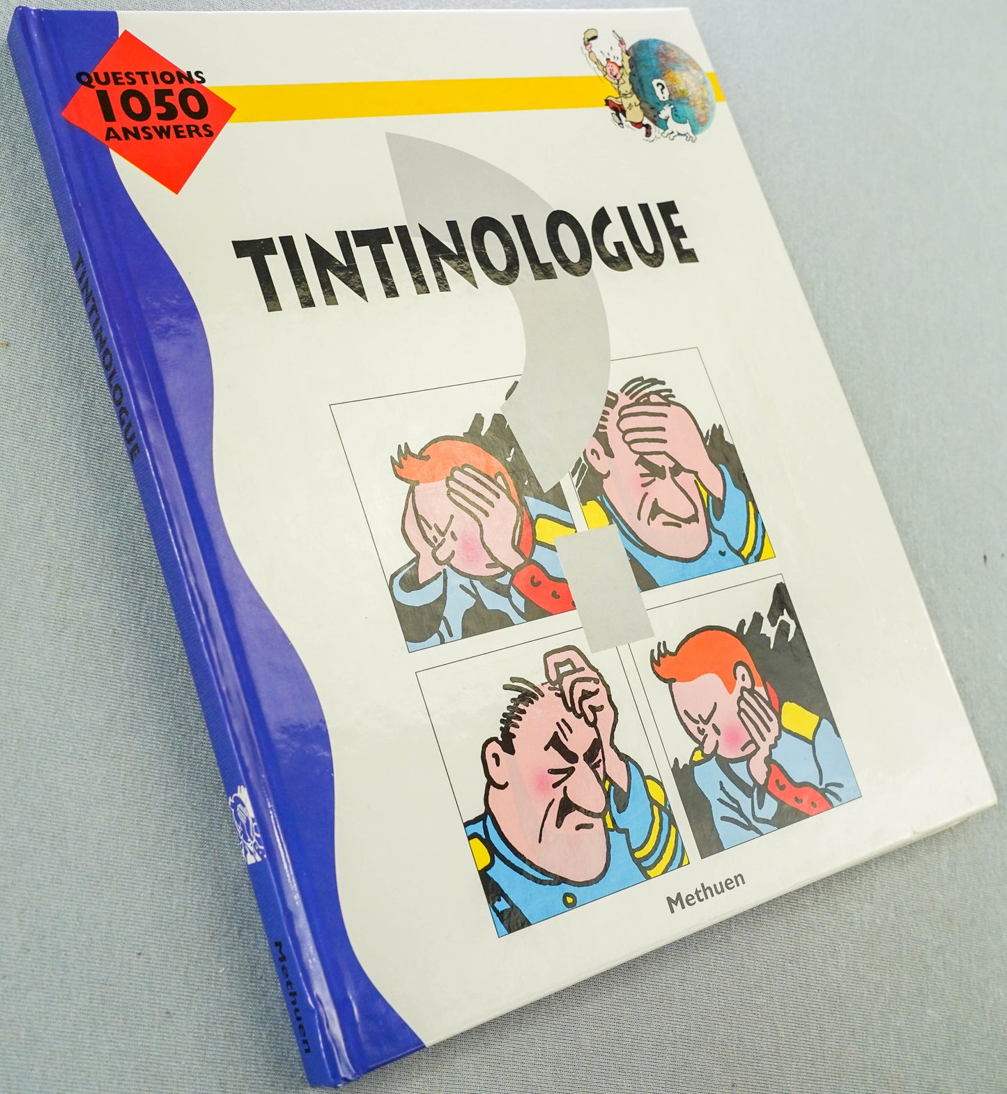 TINTINOLOGUE Methuen 1992 1st Edition Hardback rare Quiz book EO Herge