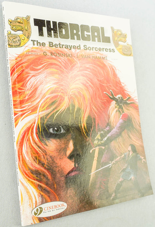 Thorgal Volume 0: The Betrayed Sorceress - Cinebook Paperback UK Comic Book by Rosiński/Van Hamme