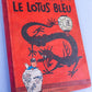 Le Lotus Bleu: Casterman 1946 1st Colour Edition B1 HB Rare Herge Tintin EO