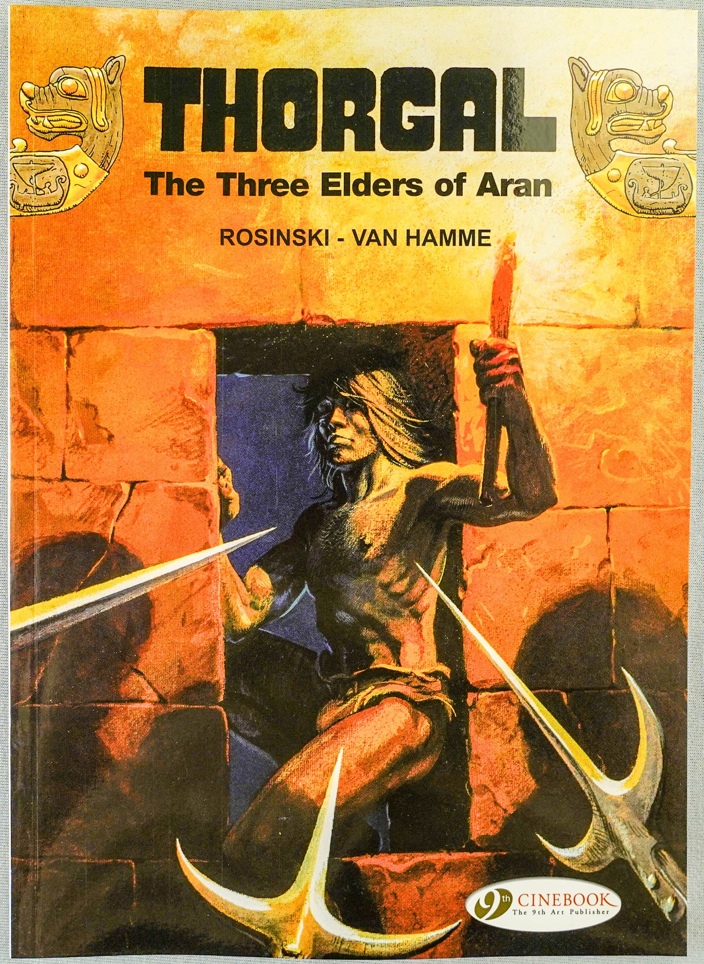 Thorgal Volume 2: The 3 Elders of Aran - Cinebook Paperback UK Comic Book by Rosiński/Van Hamme