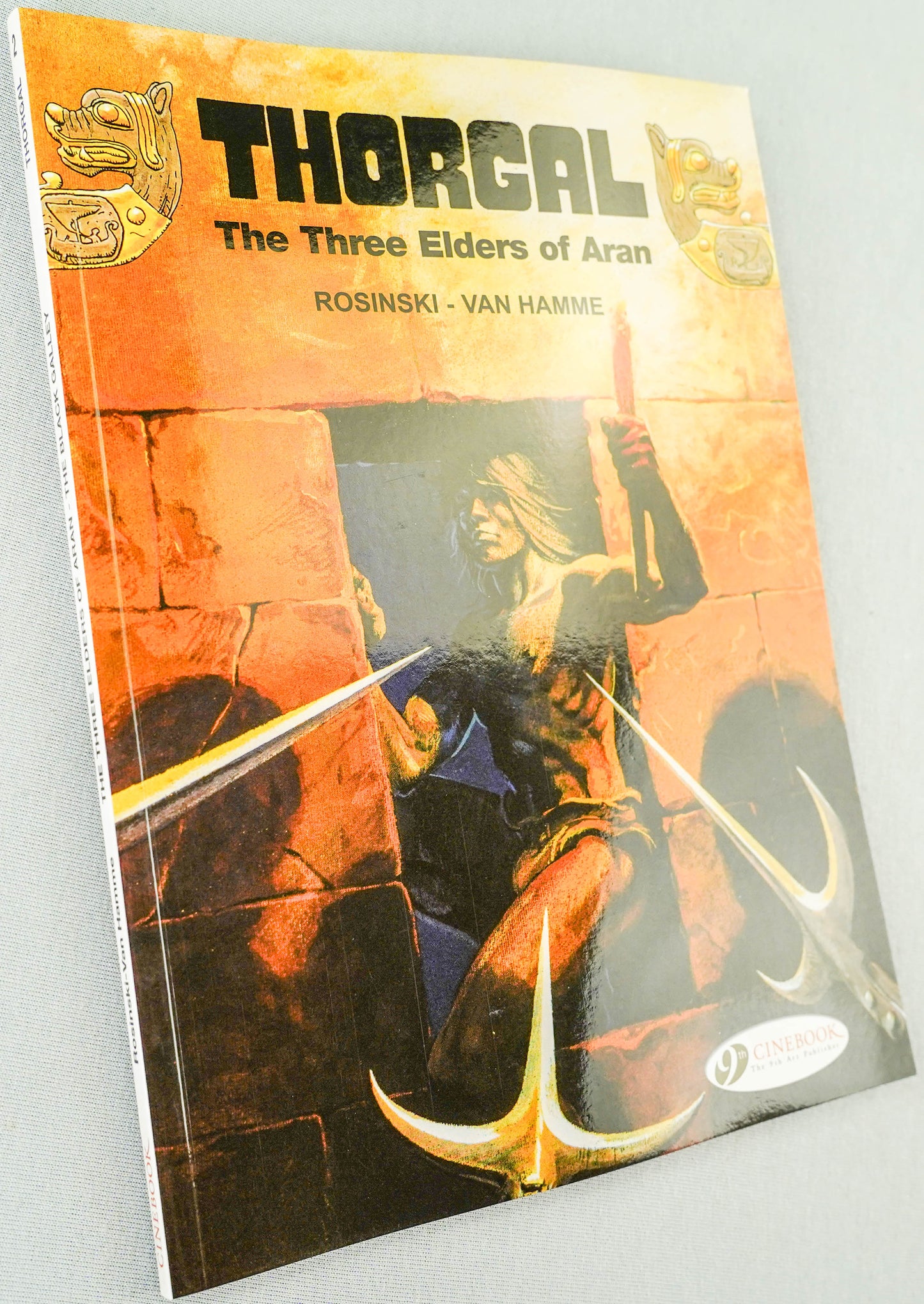 Thorgal Volume 2: The 3 Elders of Aran - Cinebook Paperback UK Comic Book by Rosiński/Van Hamme