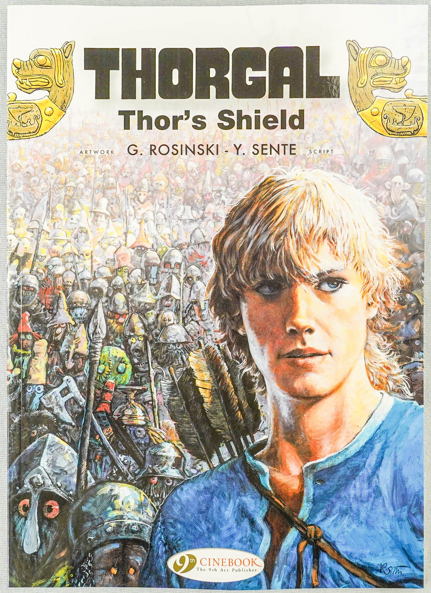 Thorgal Volume 23: Thor's Shield - Cinebook Paperback UK Comic Book by Rosiński/Van Hamme