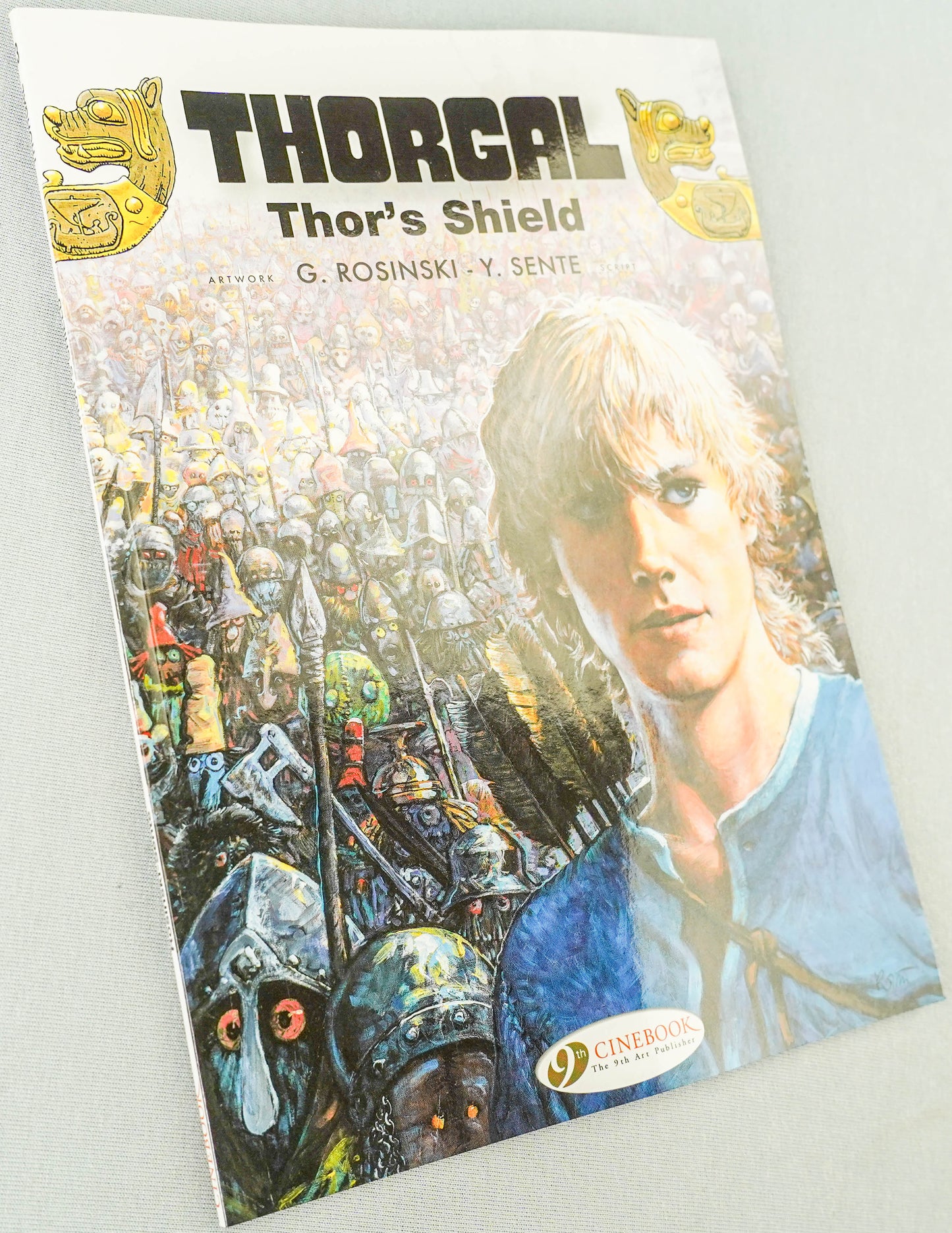 Thorgal Volume 23: Thor's Shield - Cinebook Paperback UK Comic Book by Rosiński/Van Hamme