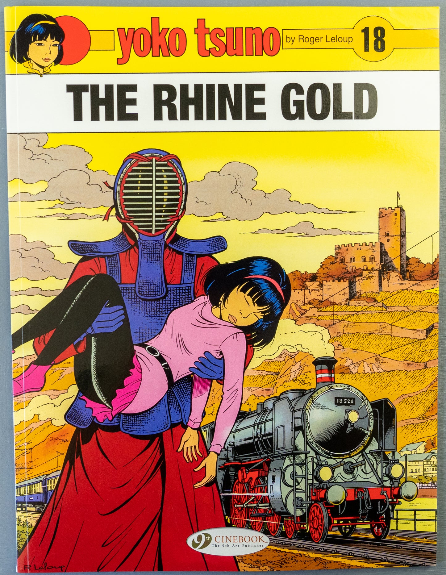 Yoko Tsuno Volume 18 - The Rhine Gold Cinebook Paperback Comic Book by R. Leloup