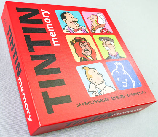 Tintin Moulinsart Memory Game Playing Cards: Character Cards