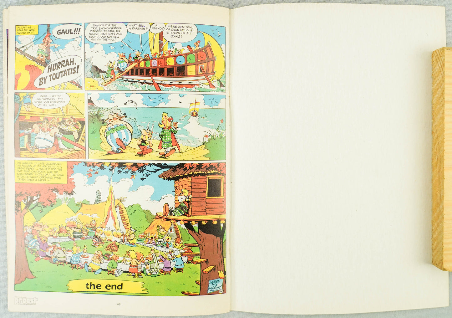 Asterix The Gladiator Vintage Mini A5 Asterix Book UK Paperback Edition Uderzo
