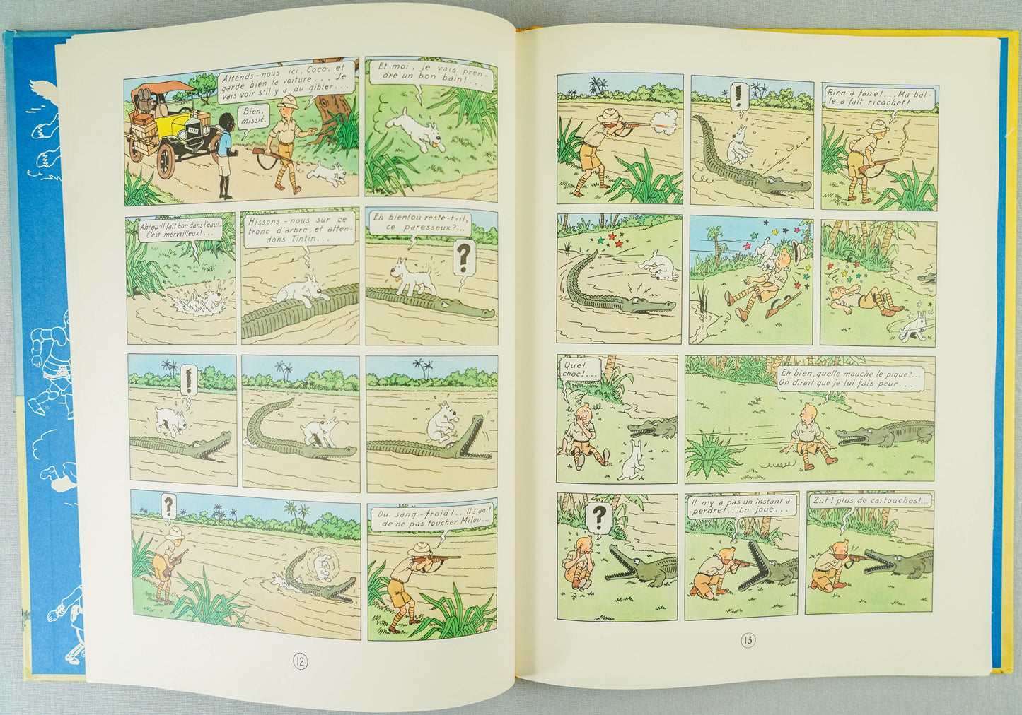 Tintin Au Congo - Rare Facsimile 1st Colour Edition Hardback Tintin Book 2002 Belge EO