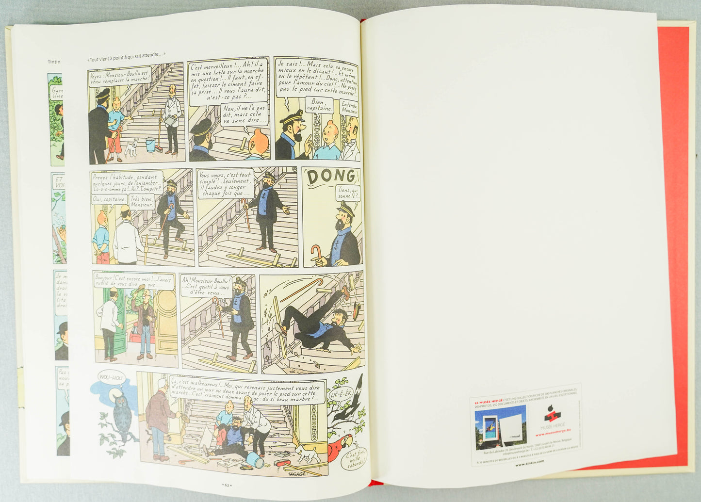 Les Bijoux de la Castafiore: 60 Yrs Version Journal Tintin 2023 1st Edition by Herge EO