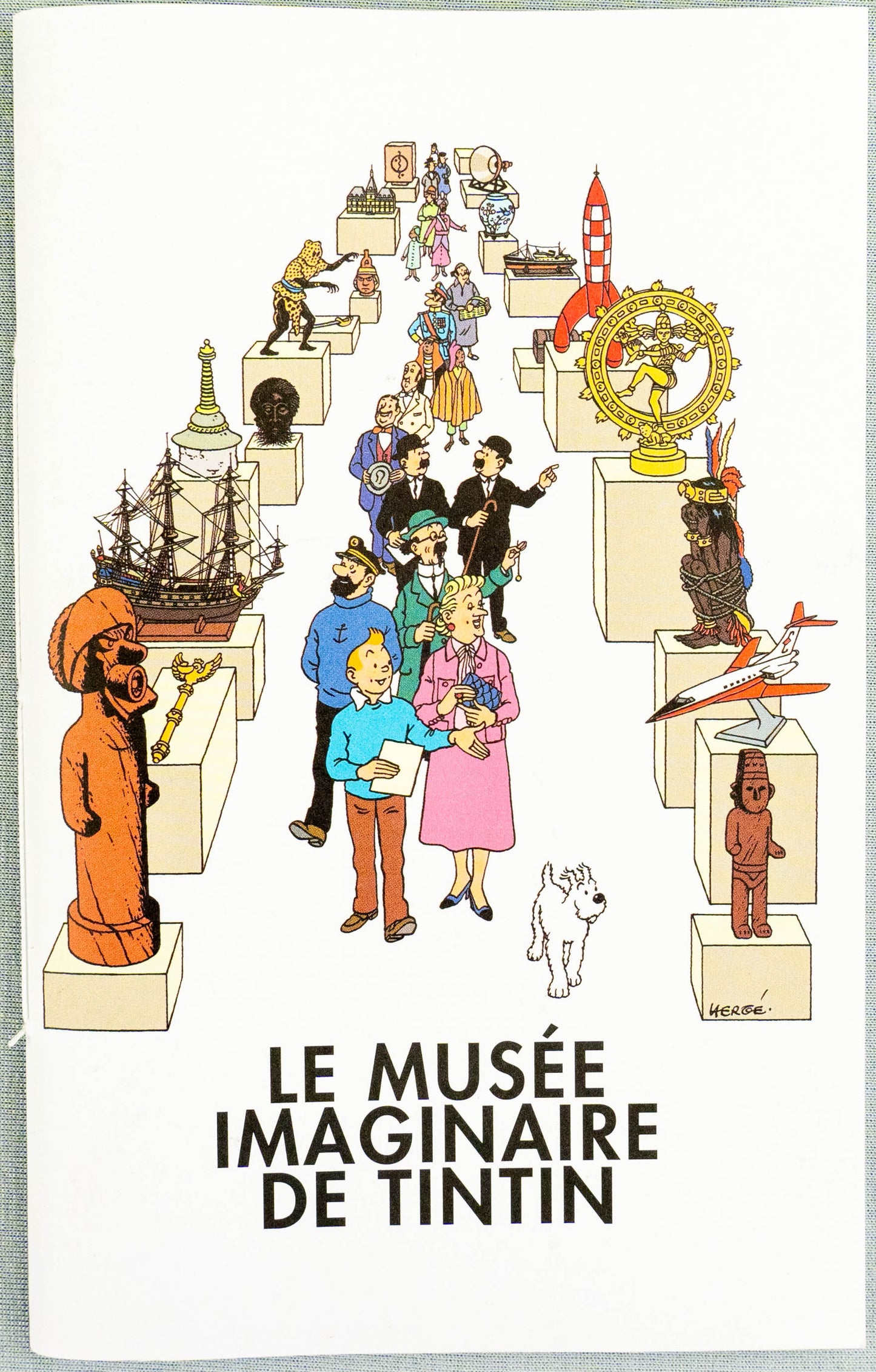 Set of 2 - Musée Imaginaire Moulinsart Tintin Notepads: A5 & A6