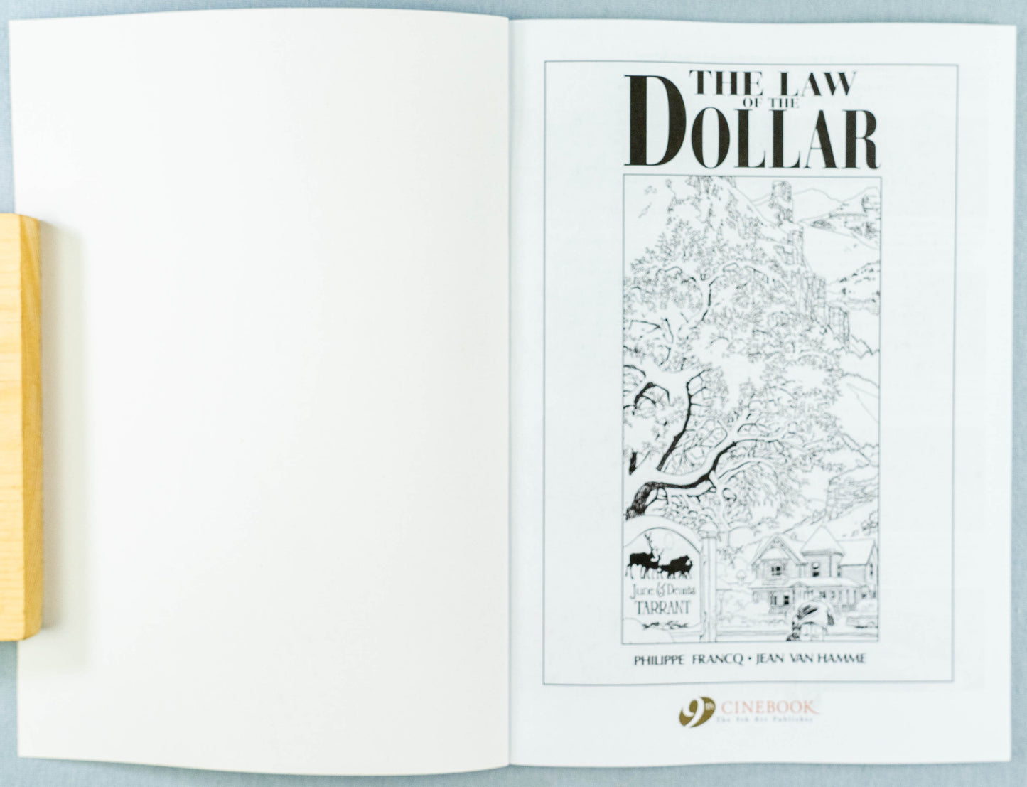 Largo Winch Volume 10 - The Law of the Dollar Cinebook Paperback Comic Book by Francq / Hamme