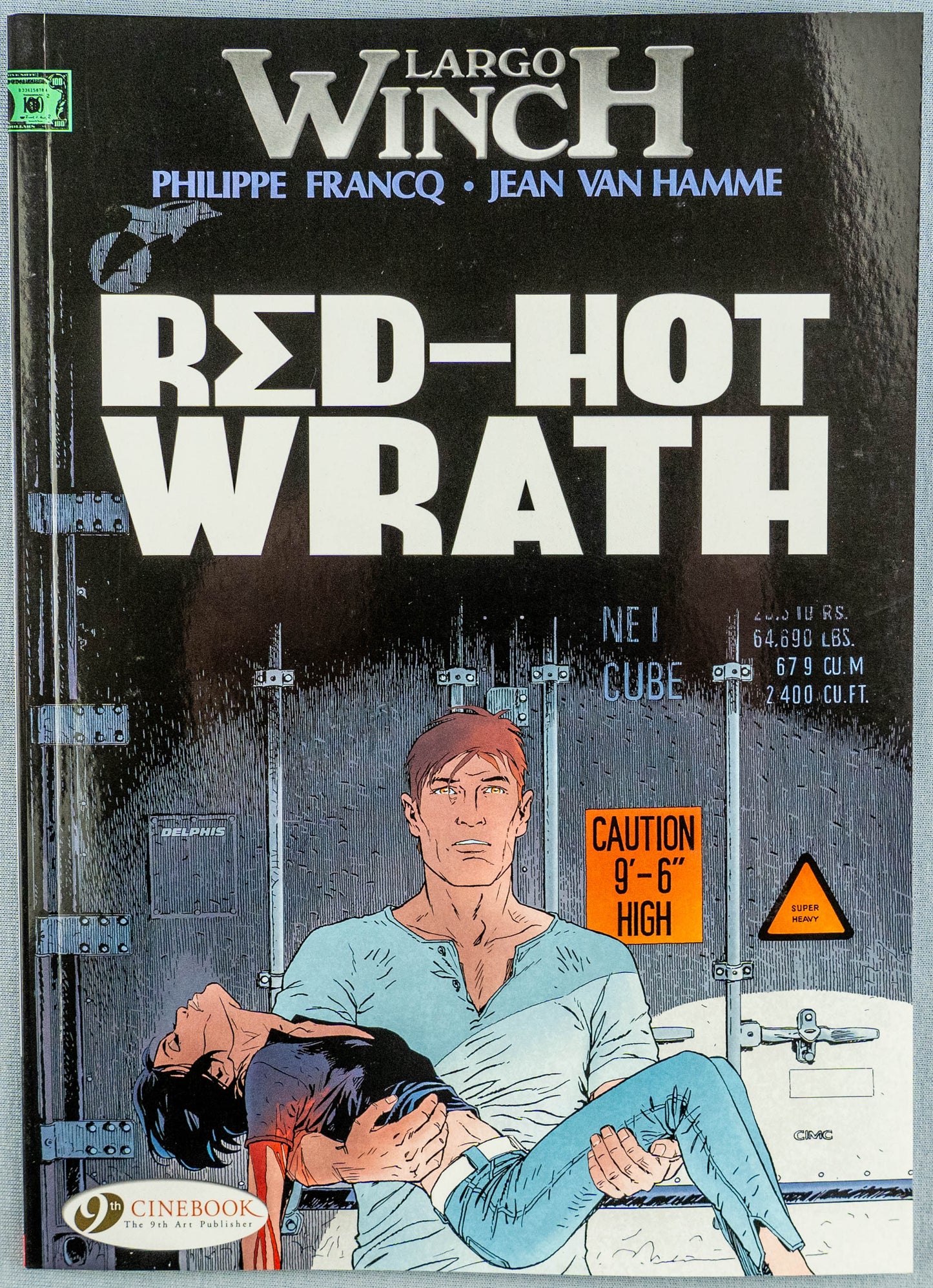 Largo Winch Volume 14 - Red-Hot Wrath Cinebook Paperback Comic Book by Francq / Hamme