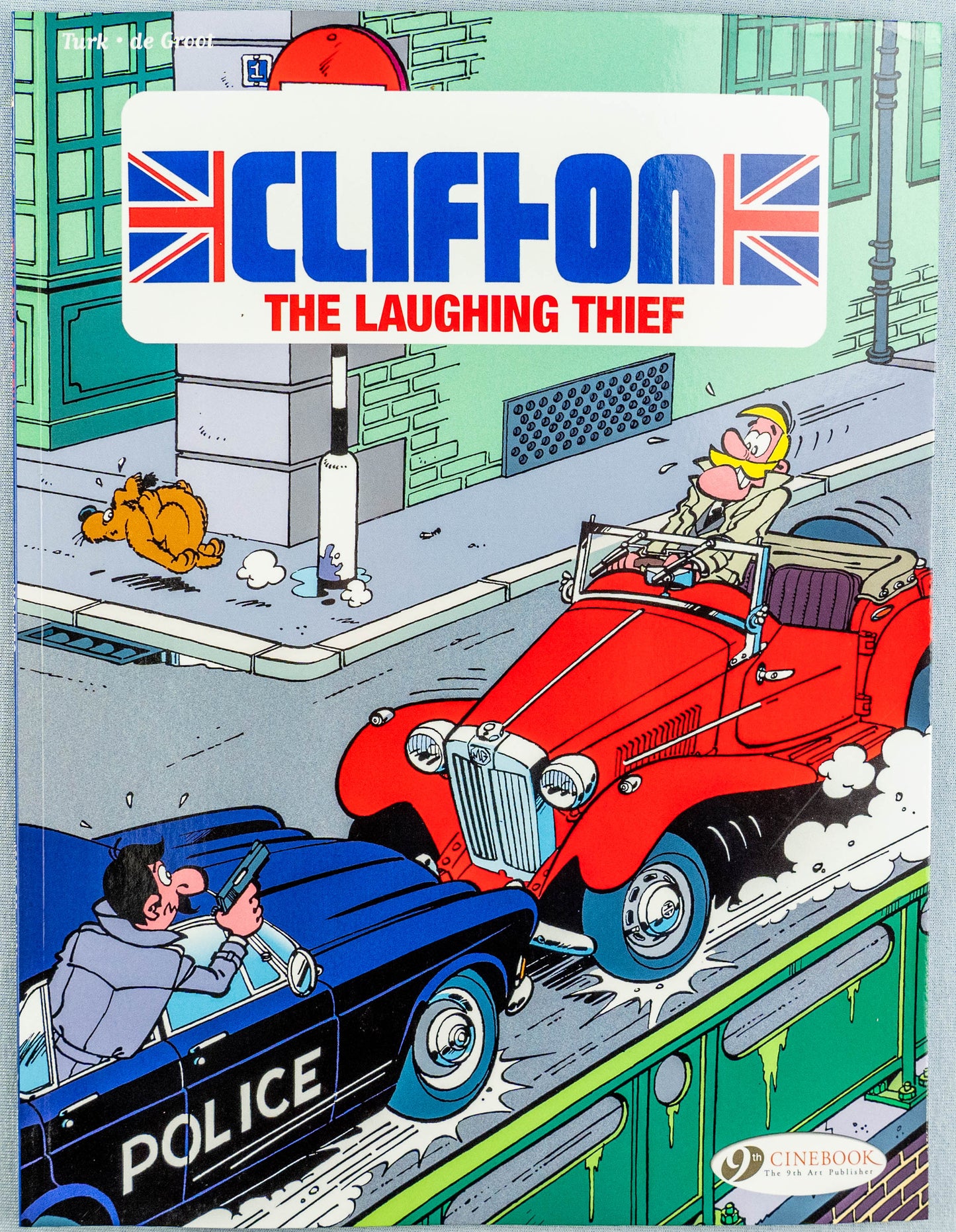 Clifton Volume 2 - The Laughing Thief Cinebook Paperback Comic Book Turk / De Groot