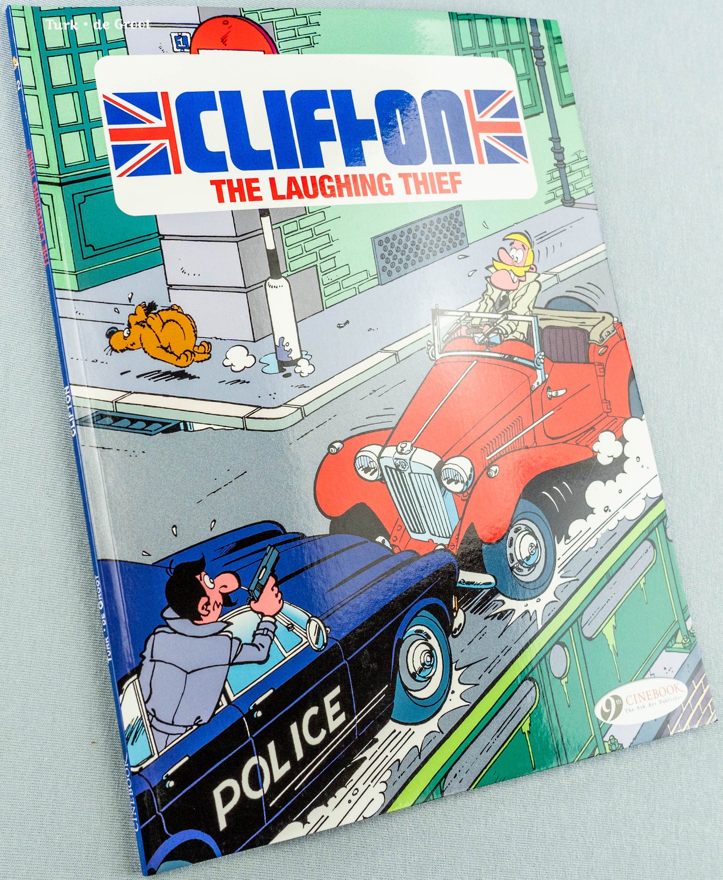 Clifton Volume 2 - The Laughing Thief Cinebook Paperback Comic Book Turk / De Groot