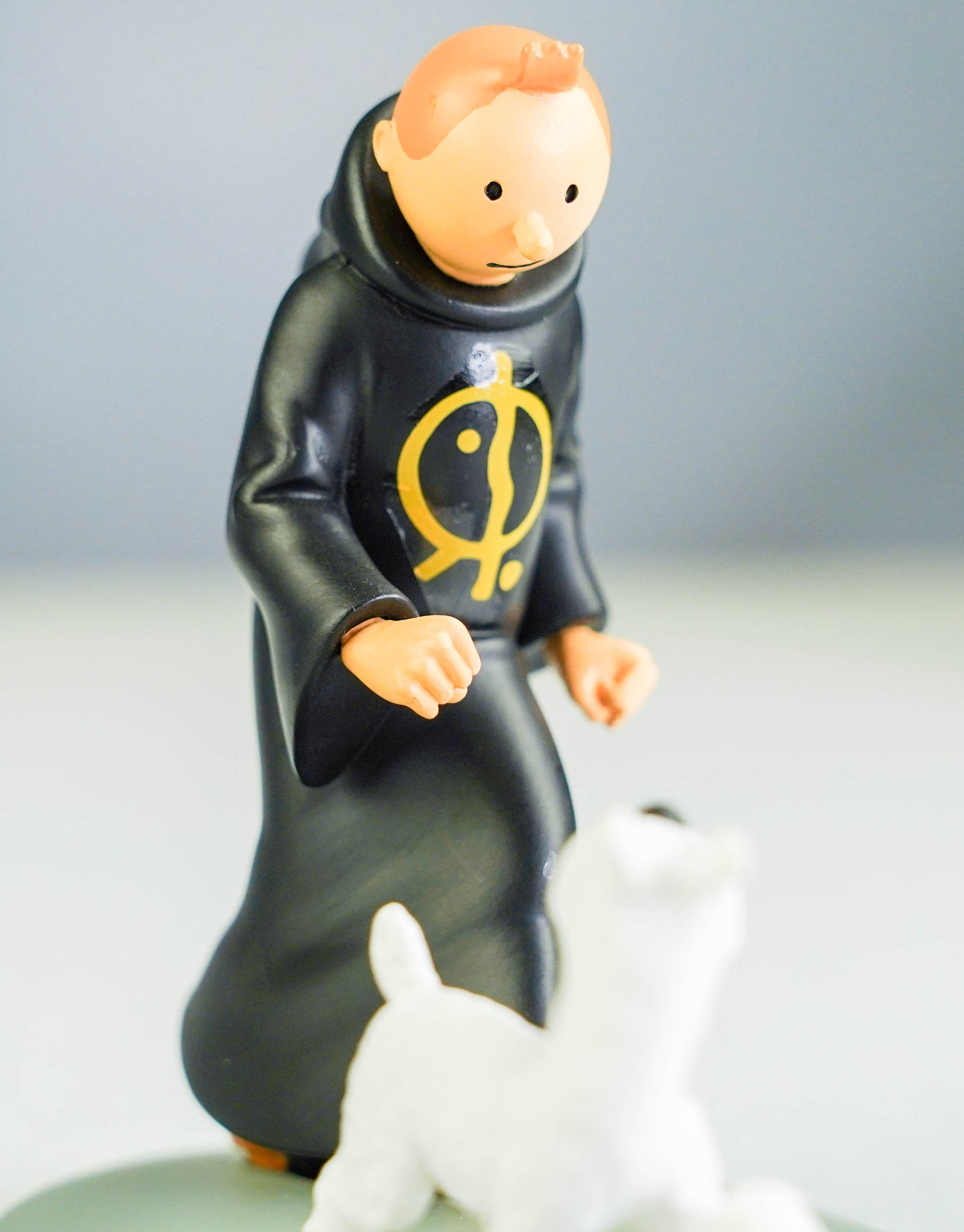 Hors Serie Figurine 42290 Tintin Toga & Snowy Cigars Pharaoh Colorized 12cm Resin Model Figure