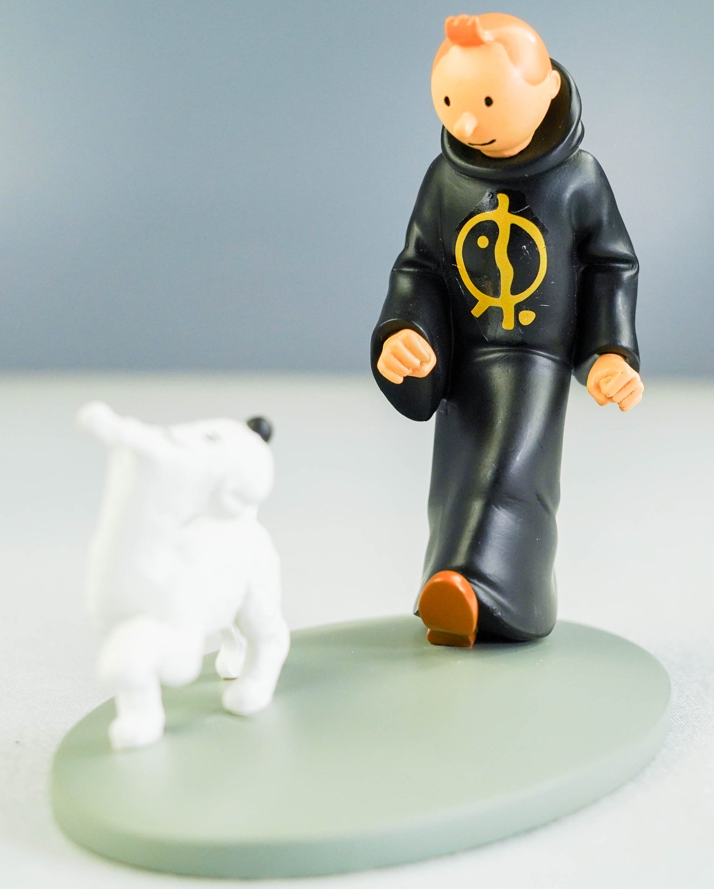 Hors Serie Figurine 42290 Tintin Toga & Snowy Cigars Pharaoh Colorized 12cm Resin Model Figure