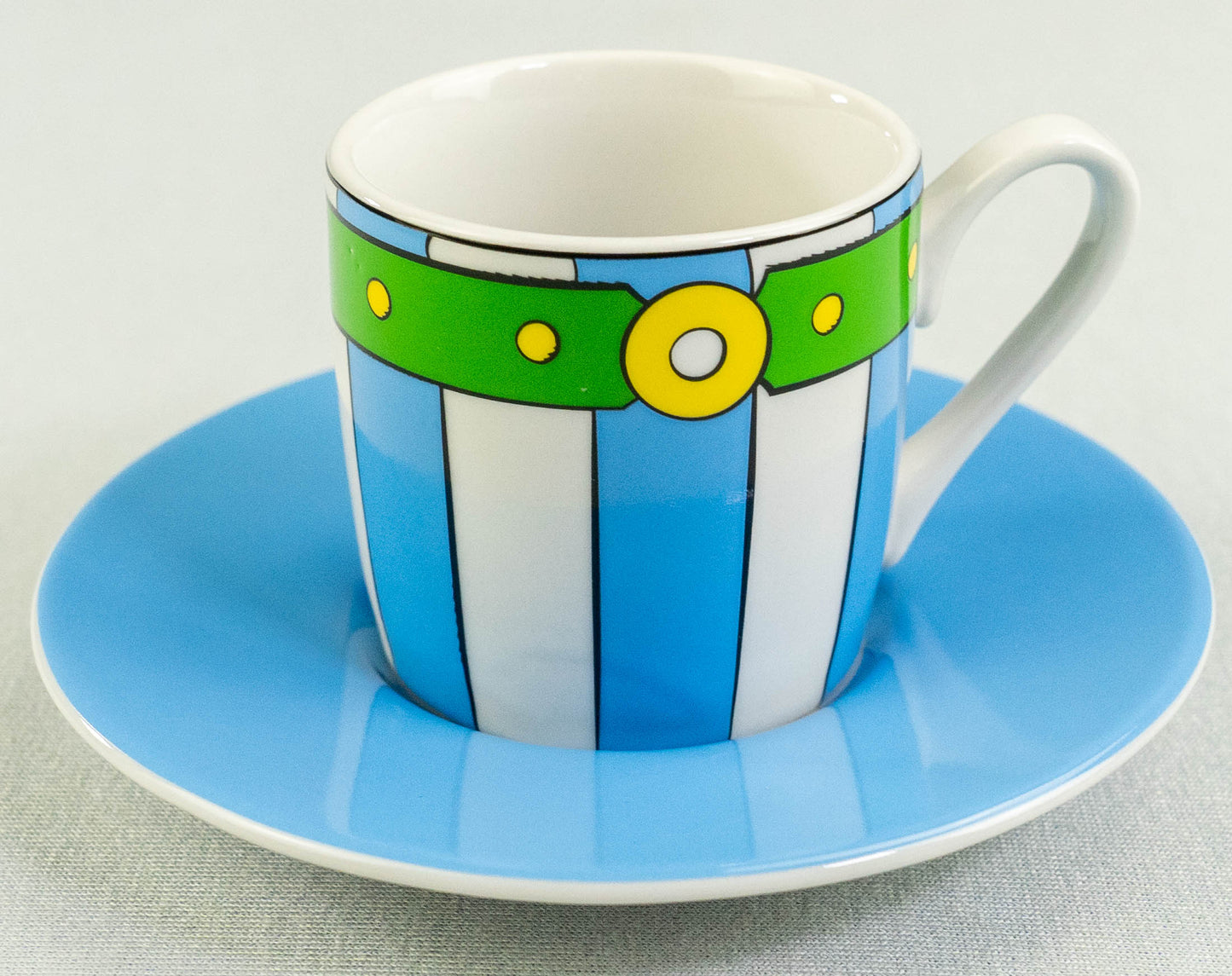 Könitz Espresso Coffee Cup/Mug: Obelix Pants! 85ml Asterix Crockery Gift