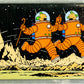 Thom(p)sons on the Moon - Moulinsart Tintin Scene Fridge Magnets 6.5cm