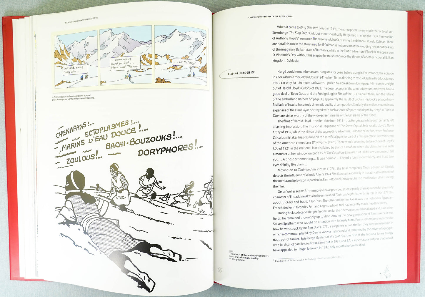The Adventures of Herge, Creator of Tintin 2007 Egmont 1st Edition HB book Michael Farr EO
