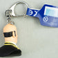 Moulinsart Toy Keyring: Nestor Bust 3.5cm Height 42321 Official Tintin Figure Key Ring