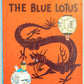 The Blue Lotus - Tintin Magnet UK Paperback Edition Book 1980s