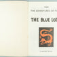 The Blue Lotus - Tintin Magnet UK Paperback Edition Book 1980s