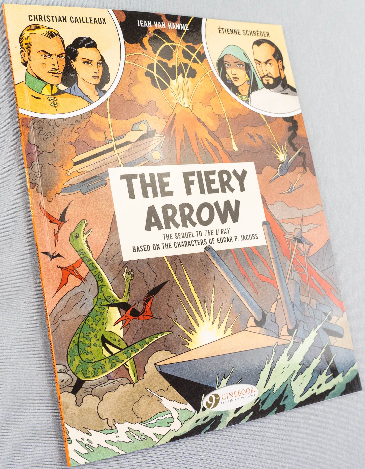 Before Blake & Mortimer Volume 2: The Fiery Arrow - Cinebook UK Paperback Edition Comic