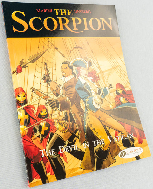THE SCORPION Volume 2 The Devil in the Vatican Cinebook Paperback Comic Book by Marini / Desberg