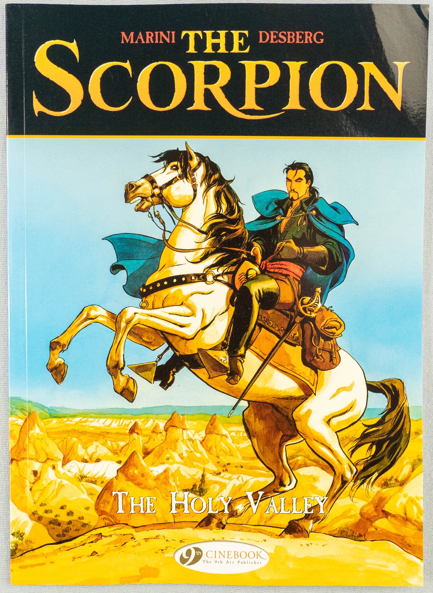 THE SCORPION Volume 3 The Holy Valley Cinebook Paperback Comic Book by Marini / Desberg