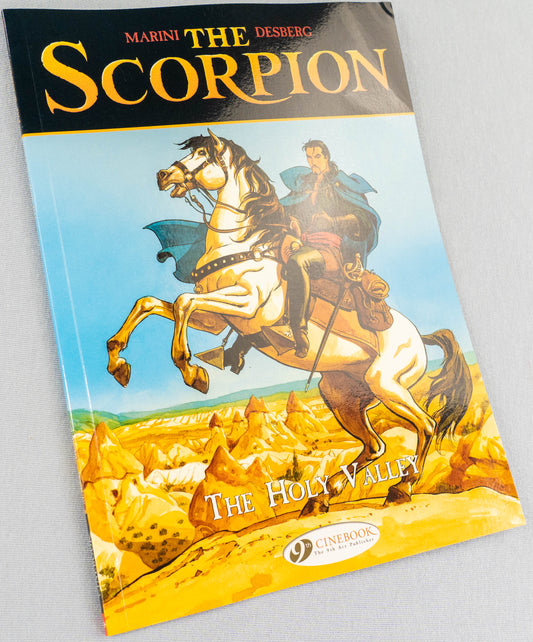 THE SCORPION Volume 3 The Holy Valley Cinebook Paperback Comic Book by Marini / Desberg