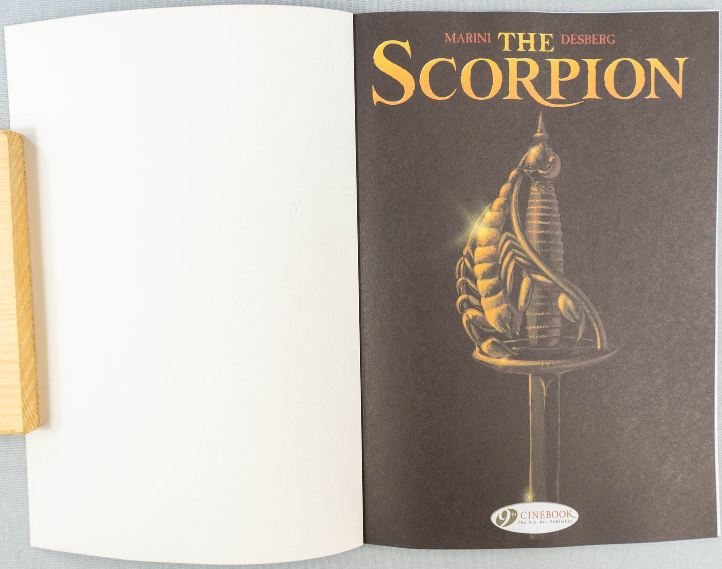 THE SCORPION Volume 6 The Angel’s Shadow Paperback Comic Book by Marini / Desberg