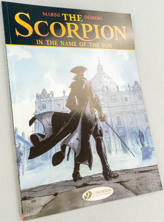 THE SCORPION Volume 8 In the Name of the Son Cinebook Paperback Comic Book by Marini / Desberg
