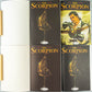 THE SCORPION: Cinebook Paperback Comic Book Full Set x8 by Marini Desberg