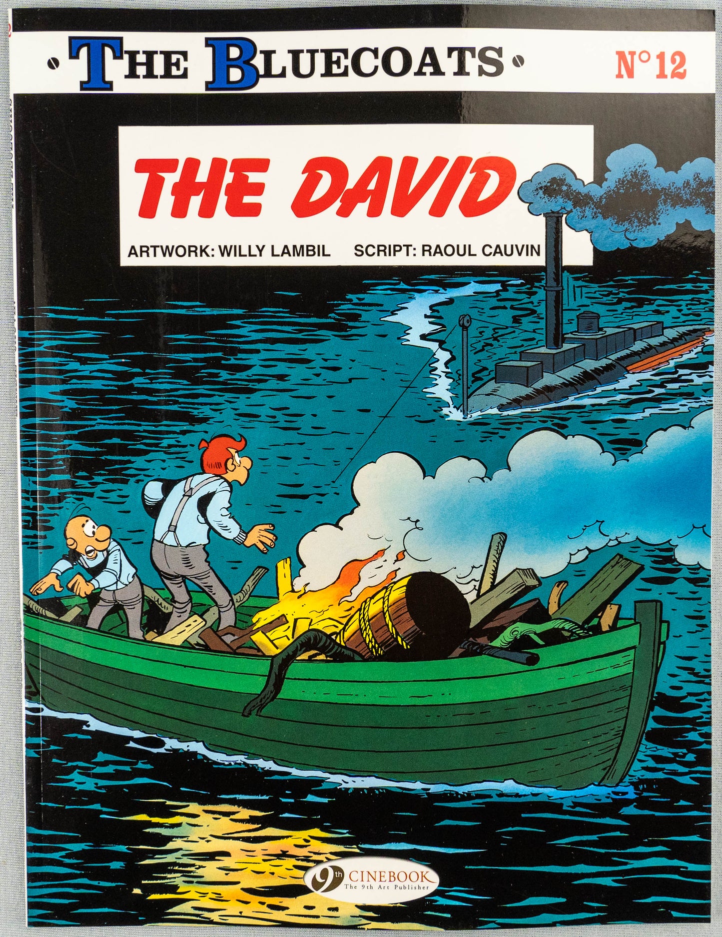 The Bluecoats Volume 12 - The David Cinebook Paperback Comic Book by Lambil / Cauvin