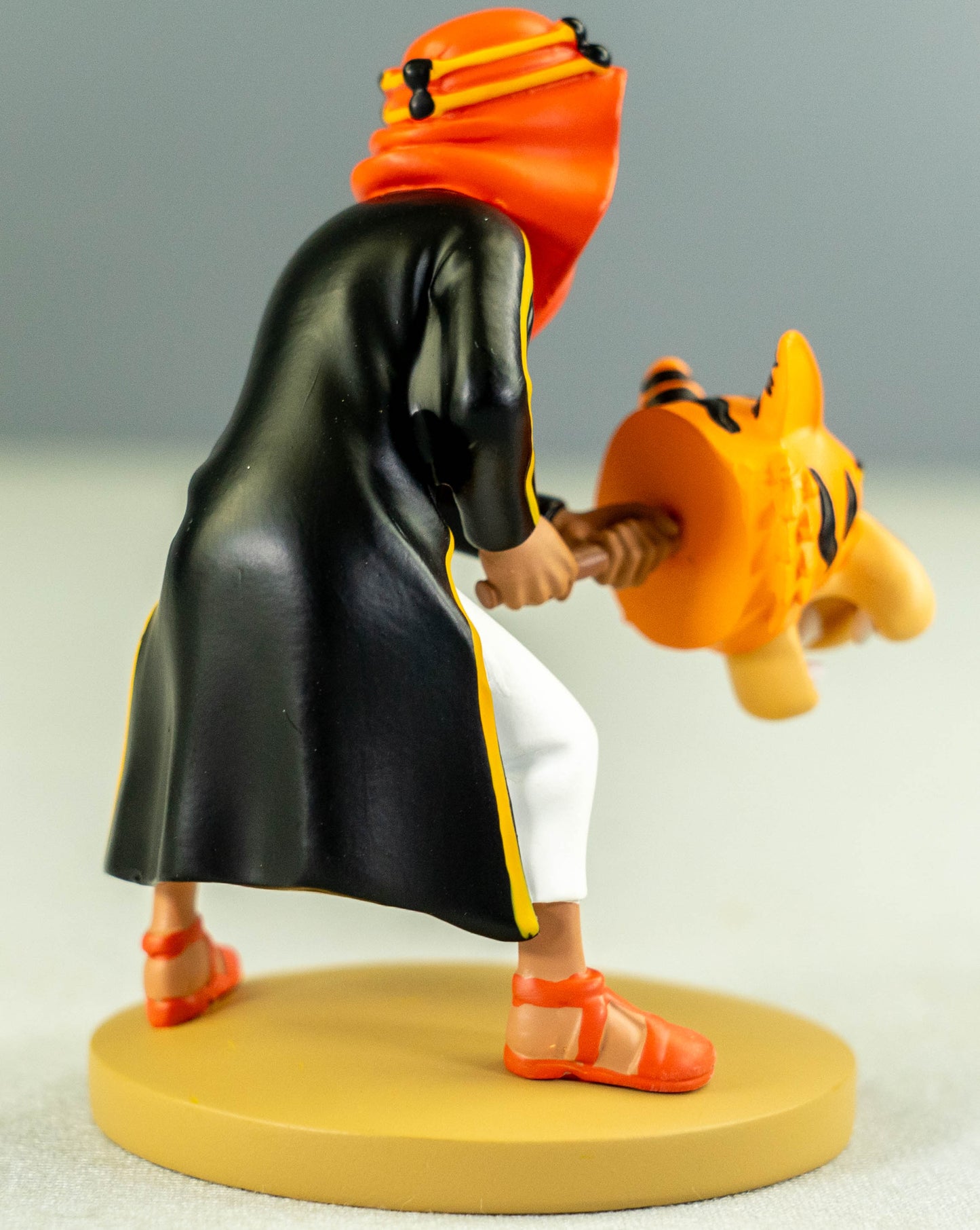 Figurine Moulinsart 42250 Abdullah & Tiger 9cm X Rare Resin Tintin Figure