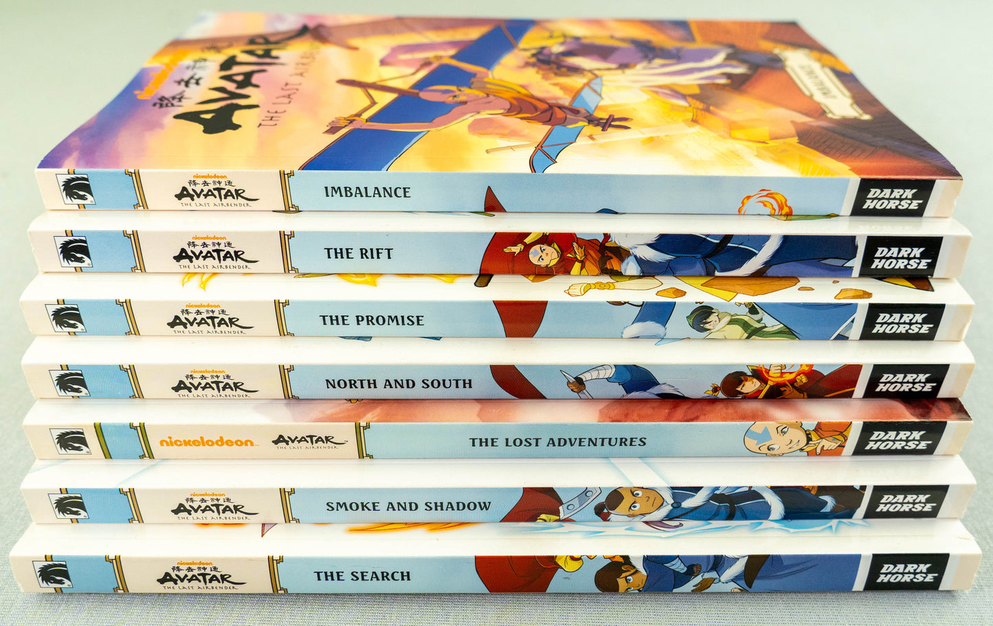 Avatar: The Last Airbender Complete Omnibus Edition Set x7 PB Comics by Dark Horse