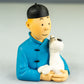 Statuette Pixi Regout 30007 Chinese Tintin & Snowy 1993 Blue Lotus Metal Model