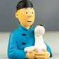 Statuette Pixi Regout 30007 Chinese Tintin & Snowy 1993 Blue Lotus Metal Model