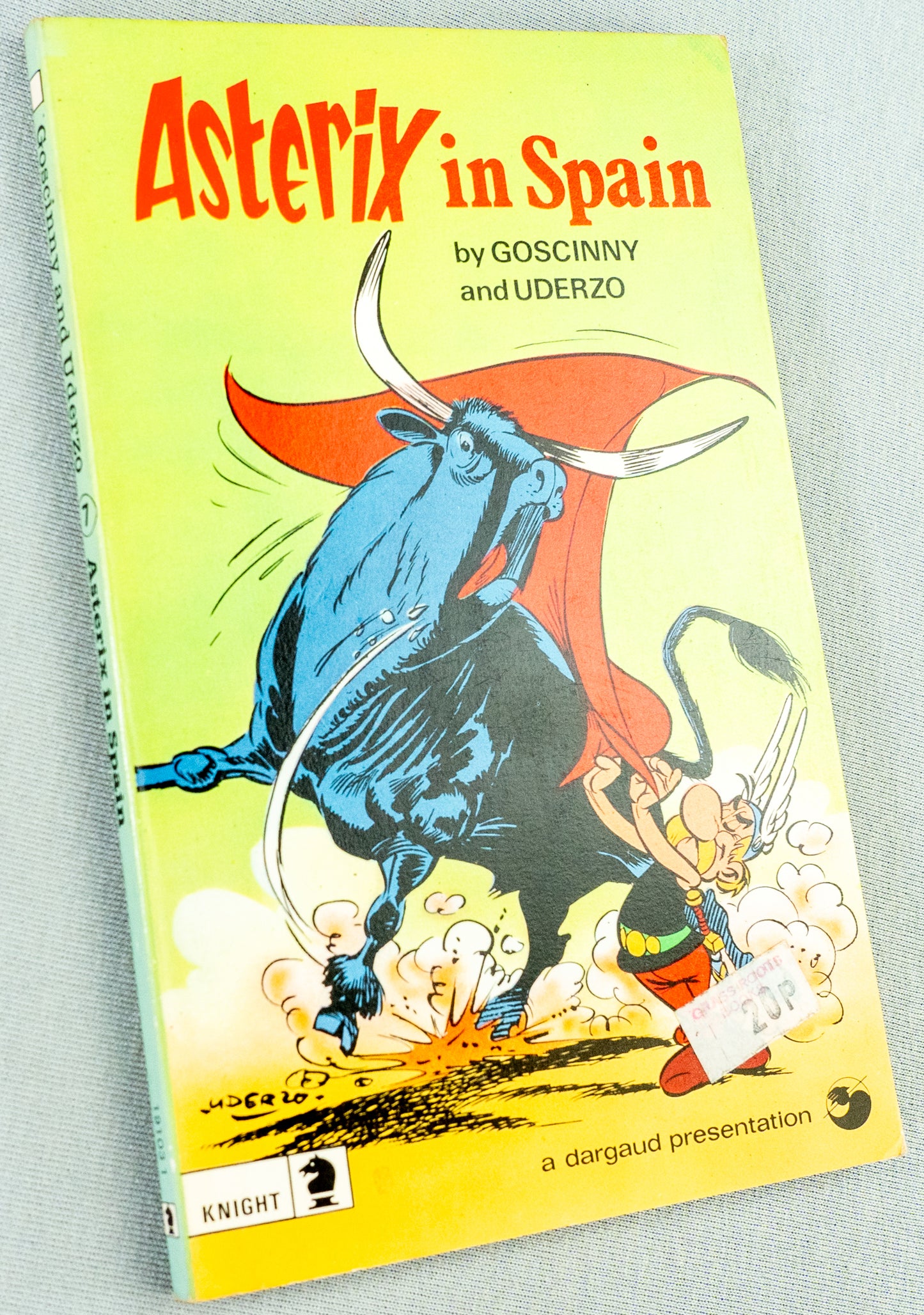 Asterix in Spain - Black & White Mini A5 UK Paperback Edition Uderzo